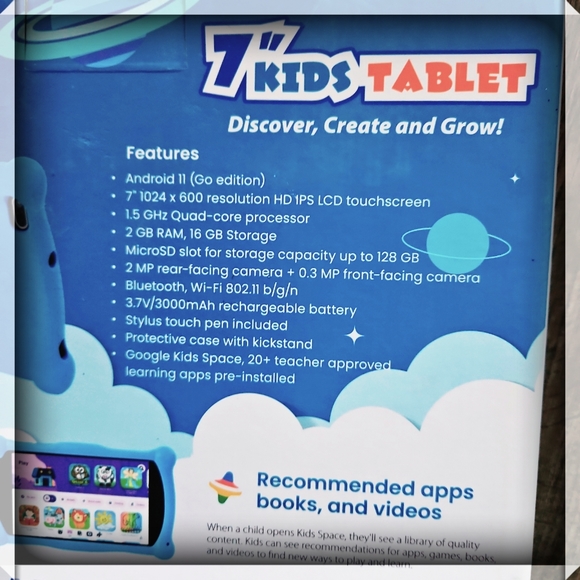 Contixo V10, 16GB, Kids 7" Learning Tablet NWT - Picture 5 of 9